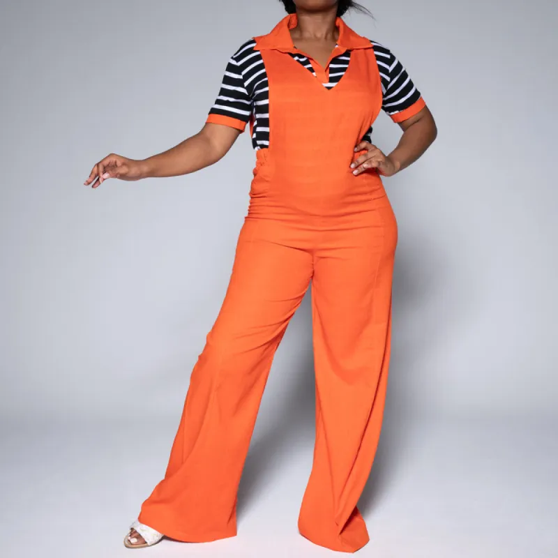 Terracotta Jumpsuit sold by Fashion World