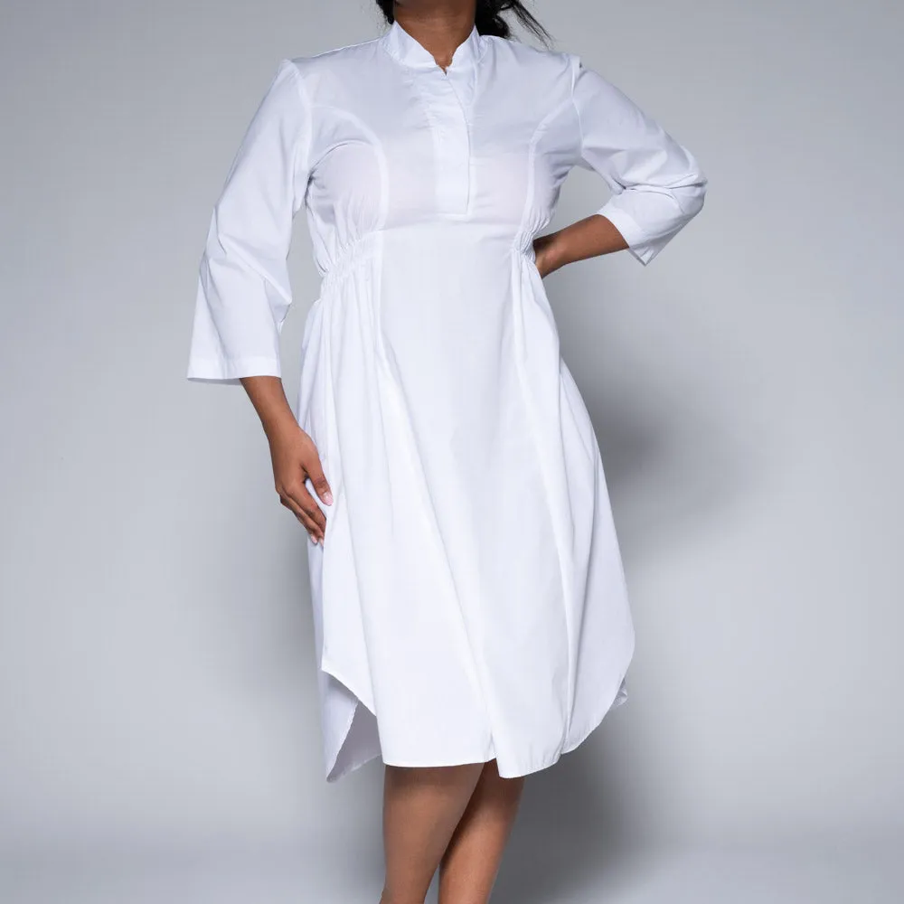 White Poplin Tunic sold by Fashion World