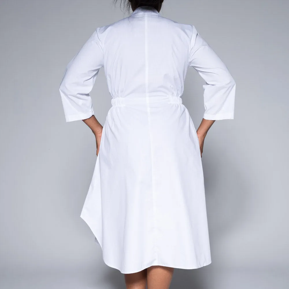 White Poplin Tunic sold by Fashion World product image thumbnail 5