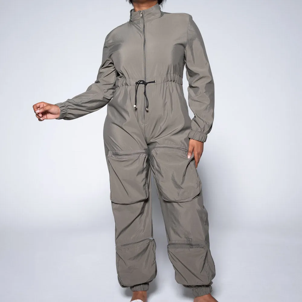 Olive Jumpsuit sold by Fashion World