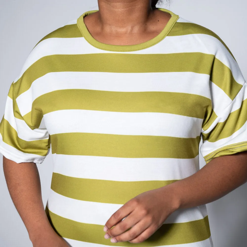 Chartreuse Top And Shorts Set sold by Fashion World product image thumbnail 3