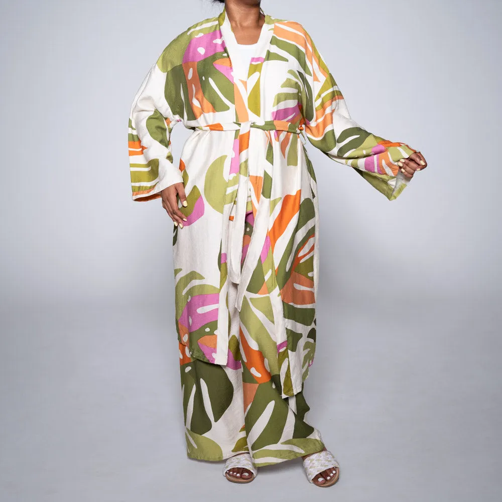 Green Printed Pants sold by Fashion World product image thumbnail 4