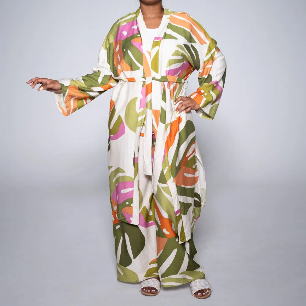 Green Printed Pants sold by Fashion World product image thumbnail 5