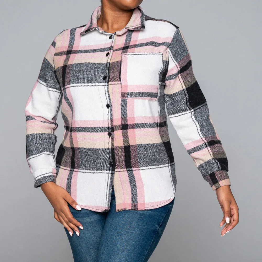 Mink Shacket sold by Fashion World product image thumbnail 3