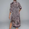 Plus Size Border Print Tunic sold by Fashion World