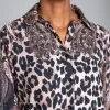 Plus Size Border Print Tunic sold by Fashion World