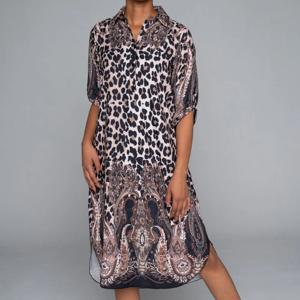 Plus Size Border Print Tunic sold by Fashion World product image thumbnail 2