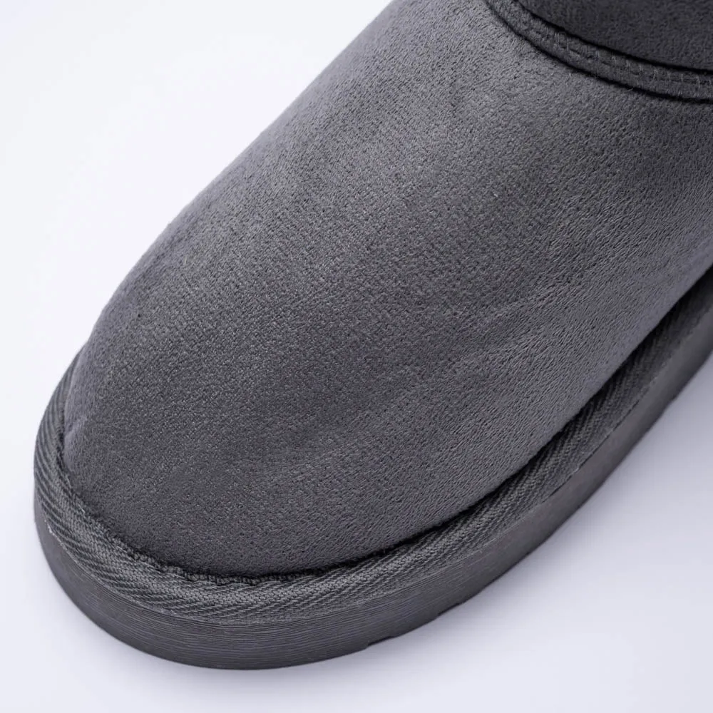 Ladies Chunky Grey Boots sold by Fashion World product image thumbnail 3