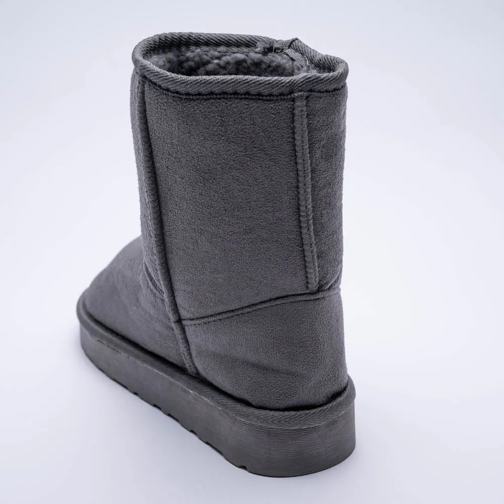 Ladies Chunky Grey Boots sold by Fashion World product image thumbnail 4