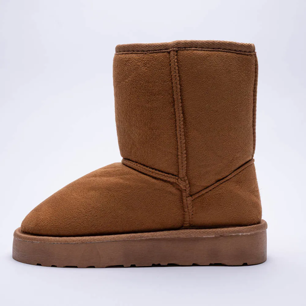 Ladies Chunky Tan Boots sold by Fashion World product image thumbnail 3