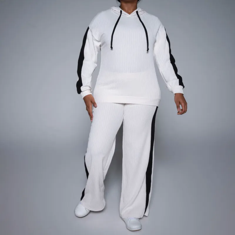 Ivory Striped Pants sold by Fashion World
