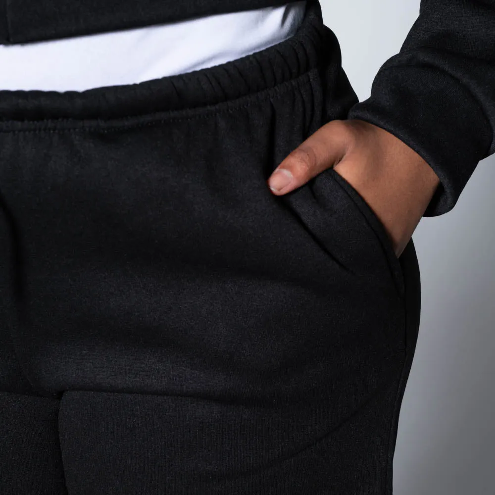 Black Track Pants sold by Fashion World product image thumbnail 2