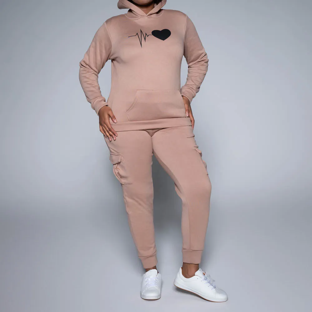 Camel Cargo Track Pants sold by Fashion World product image thumbnail 4