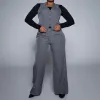 Grey Stripe Suit Waistcoat sold by Fashion World