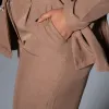 Brown Slax Suit Pants sold by Fashion World