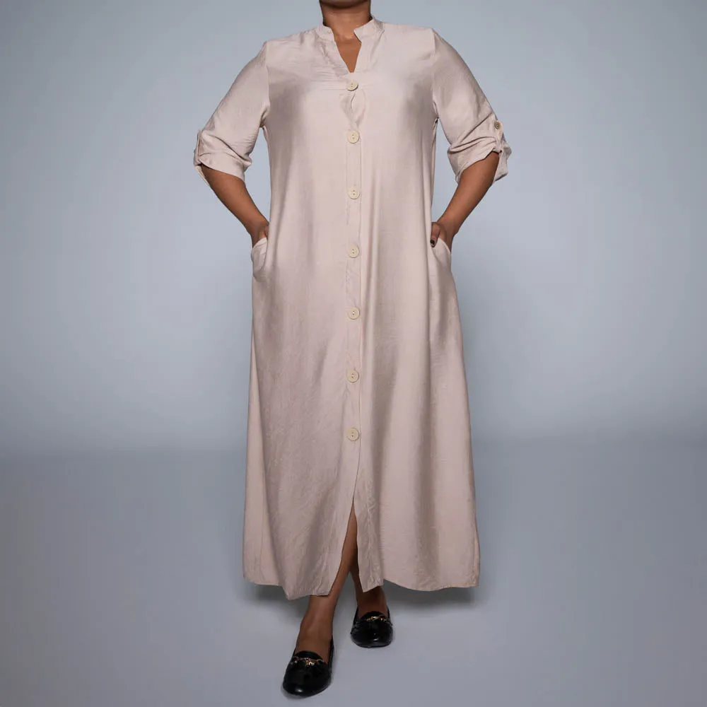 Stone Button Down Front Tunic sold by Fashion World product image thumbnail 2