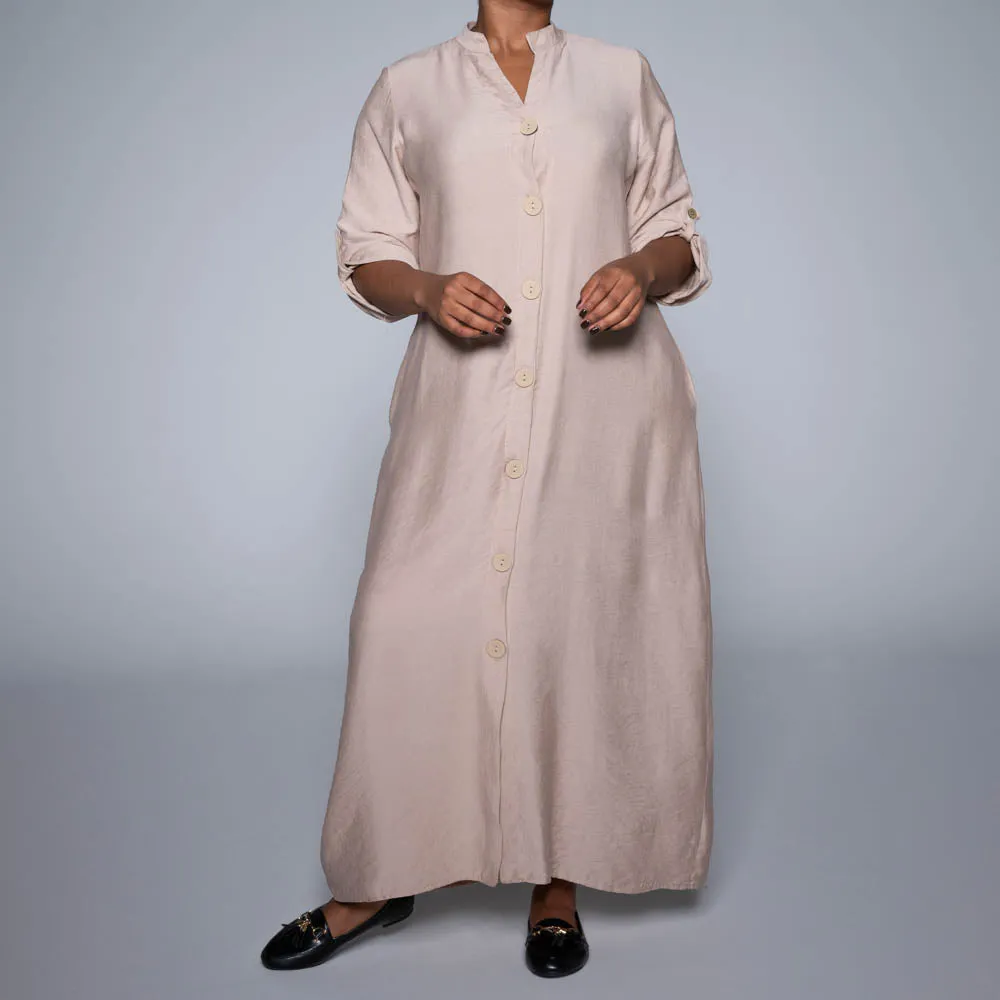 Stone Button Down Front Tunic sold by Fashion World product image thumbnail 5