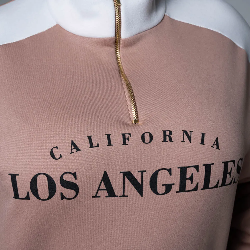 Camel Front Zip Top sold by Fashion World product image thumbnail 3