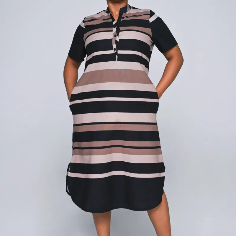 Plus Size Short Sleeve Tunic sold by Fashion World