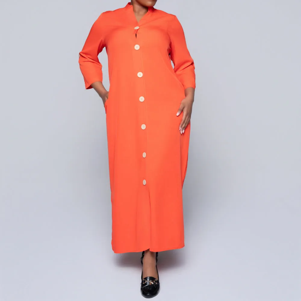 Plus Size Terracotta Tunic sold by Fashion World