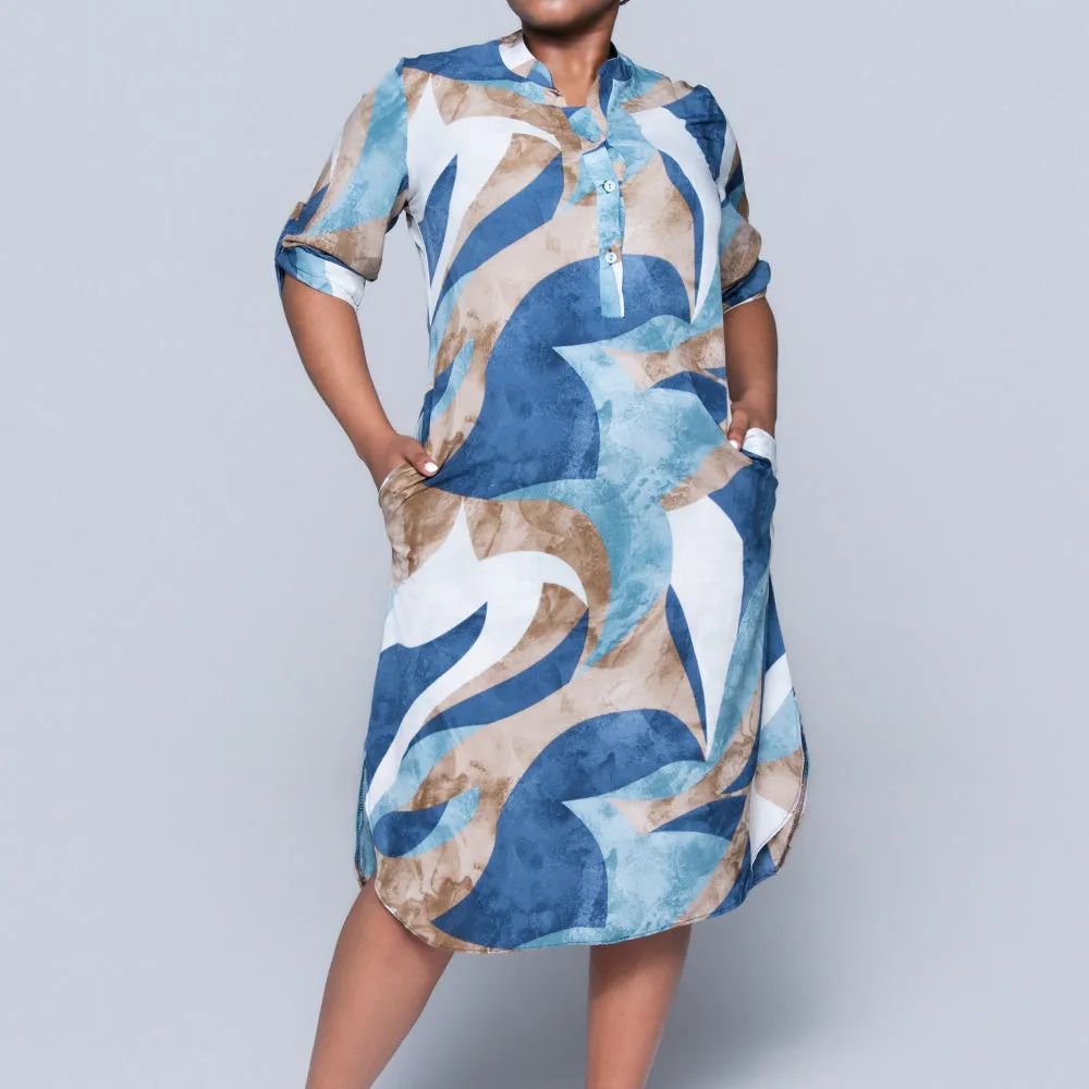 Plus Size Printed Tunic sold by Fashion World product image thumbnail 3
