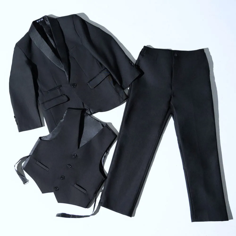 Boys 3 Piece Tuxedo Set sold by Fashion World product image thumbnail 2
