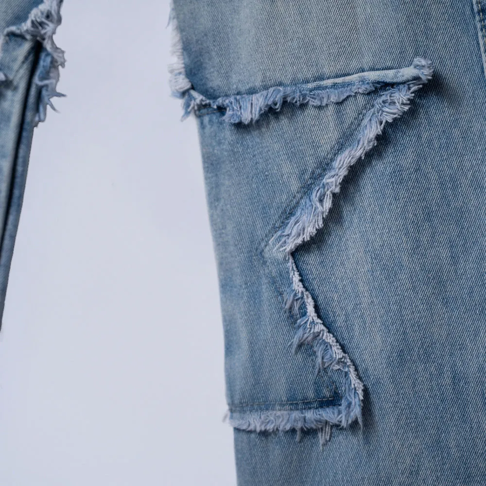 Girls Star Edit Cargo Jeans sold by Fashion World product image thumbnail 3