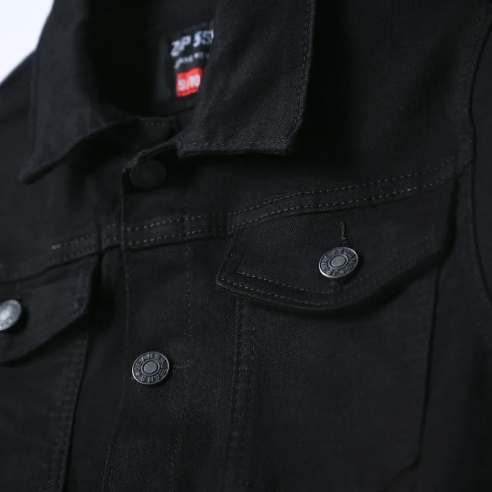 Boys Black Denim Jacket sold by Fashion World product image thumbnail 3