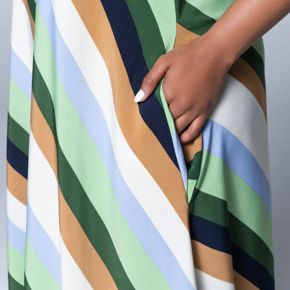 Printed Strappy Maxi Dress sold by Fashion World product image thumbnail 4