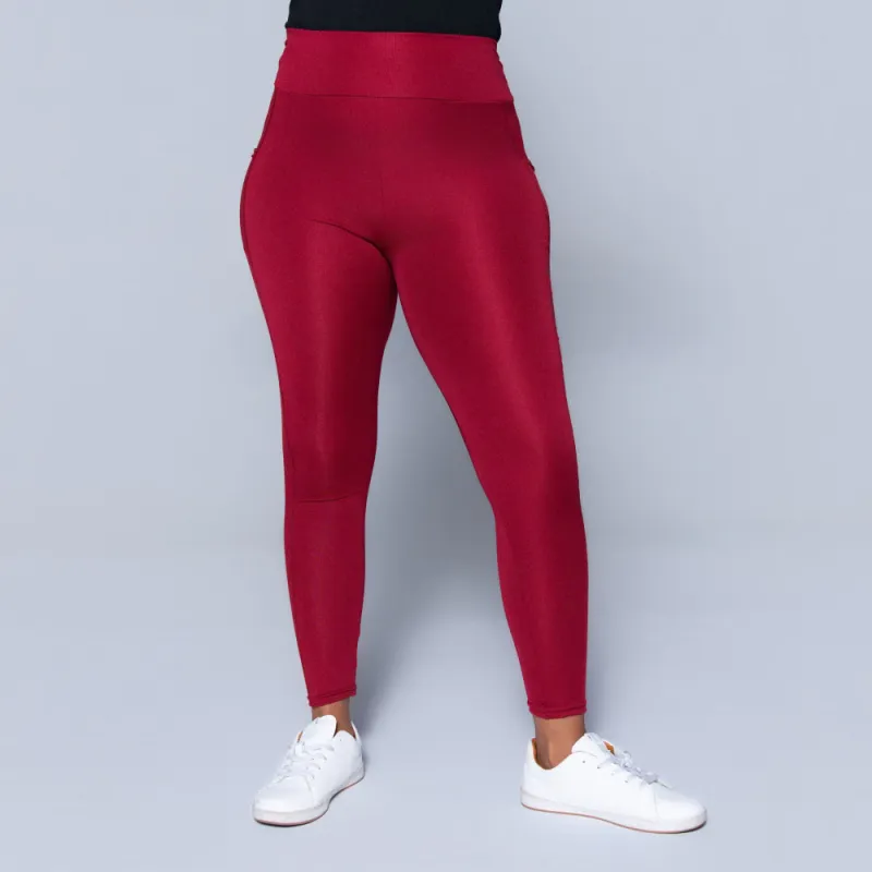 Wine Pocket Edit Gym Leggings sold by Fashion World