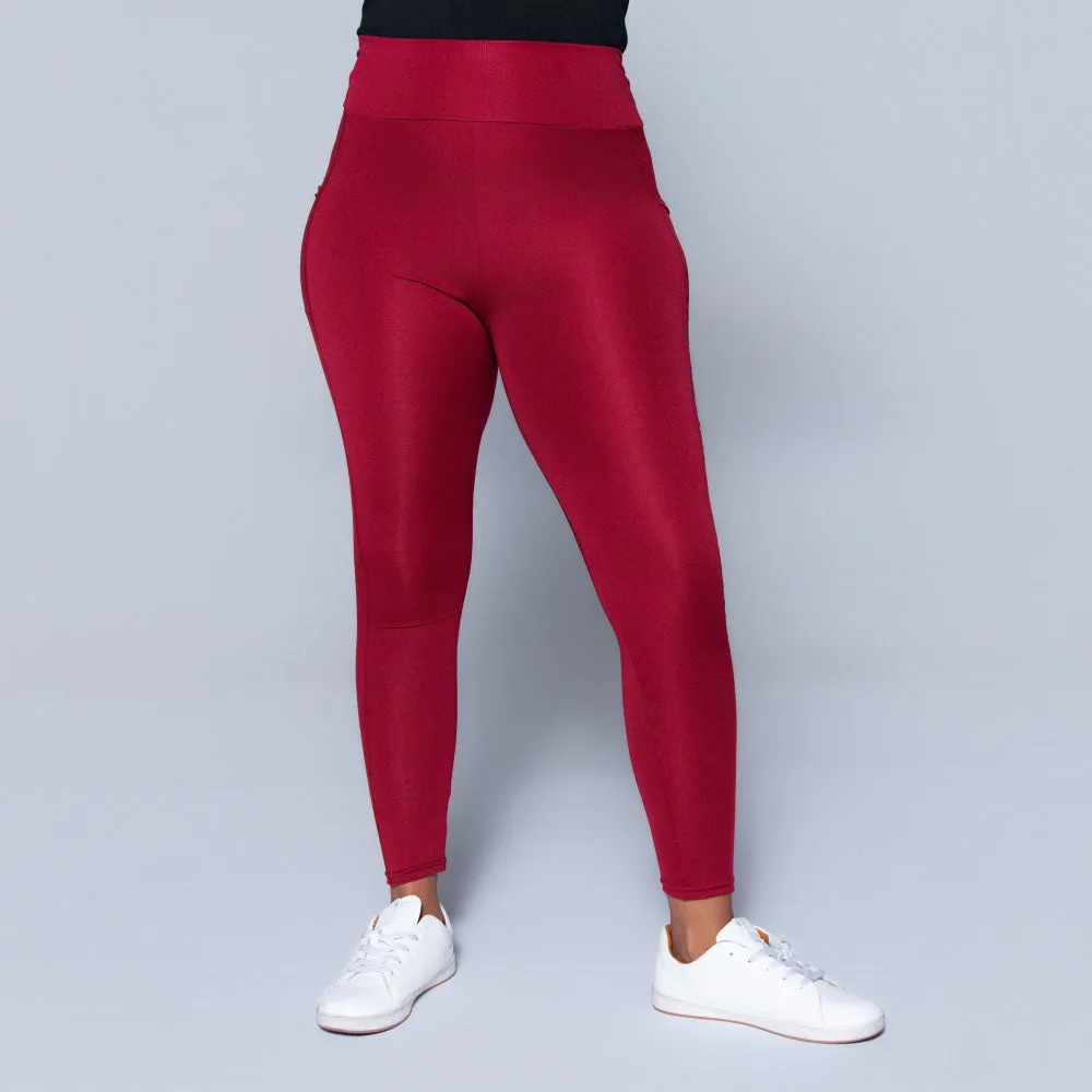Wine Pocket Edit Gym Leggings sold by Fashion World