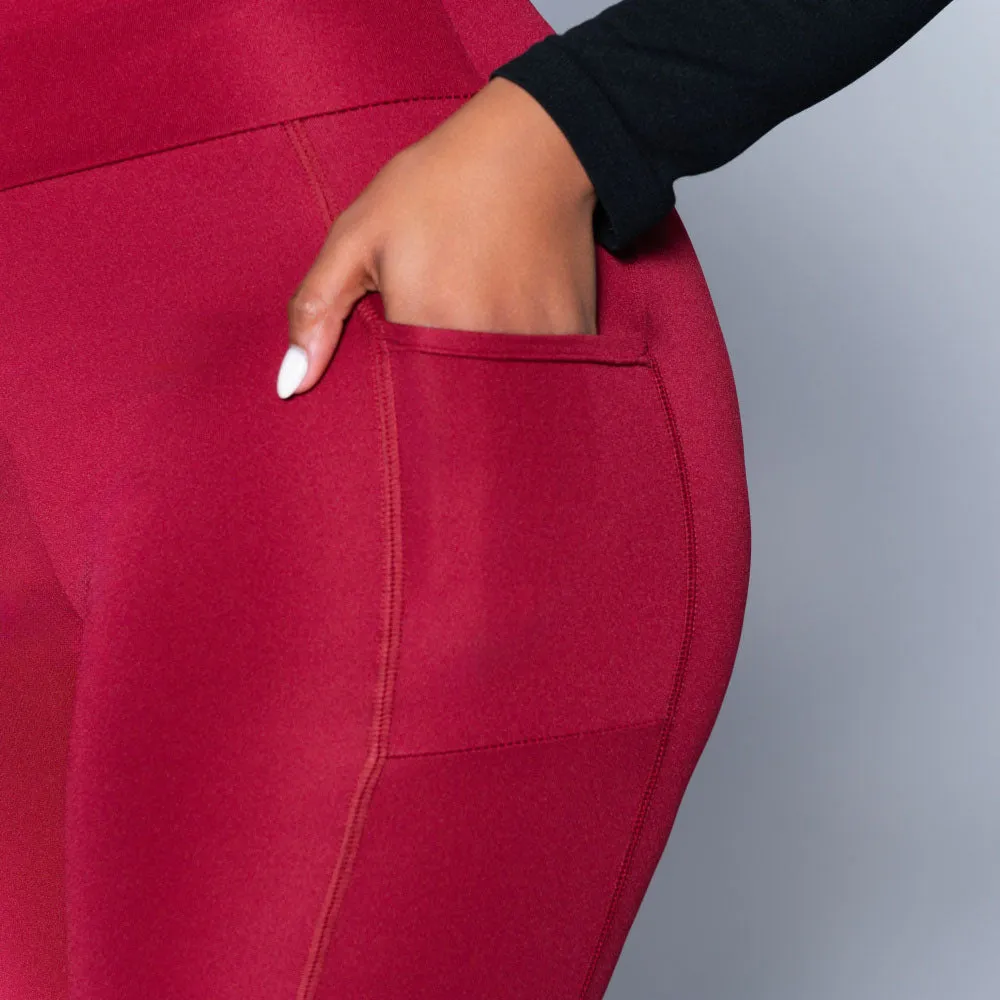 Wine Pocket Edit Gym Leggings sold by Fashion World product image thumbnail 3