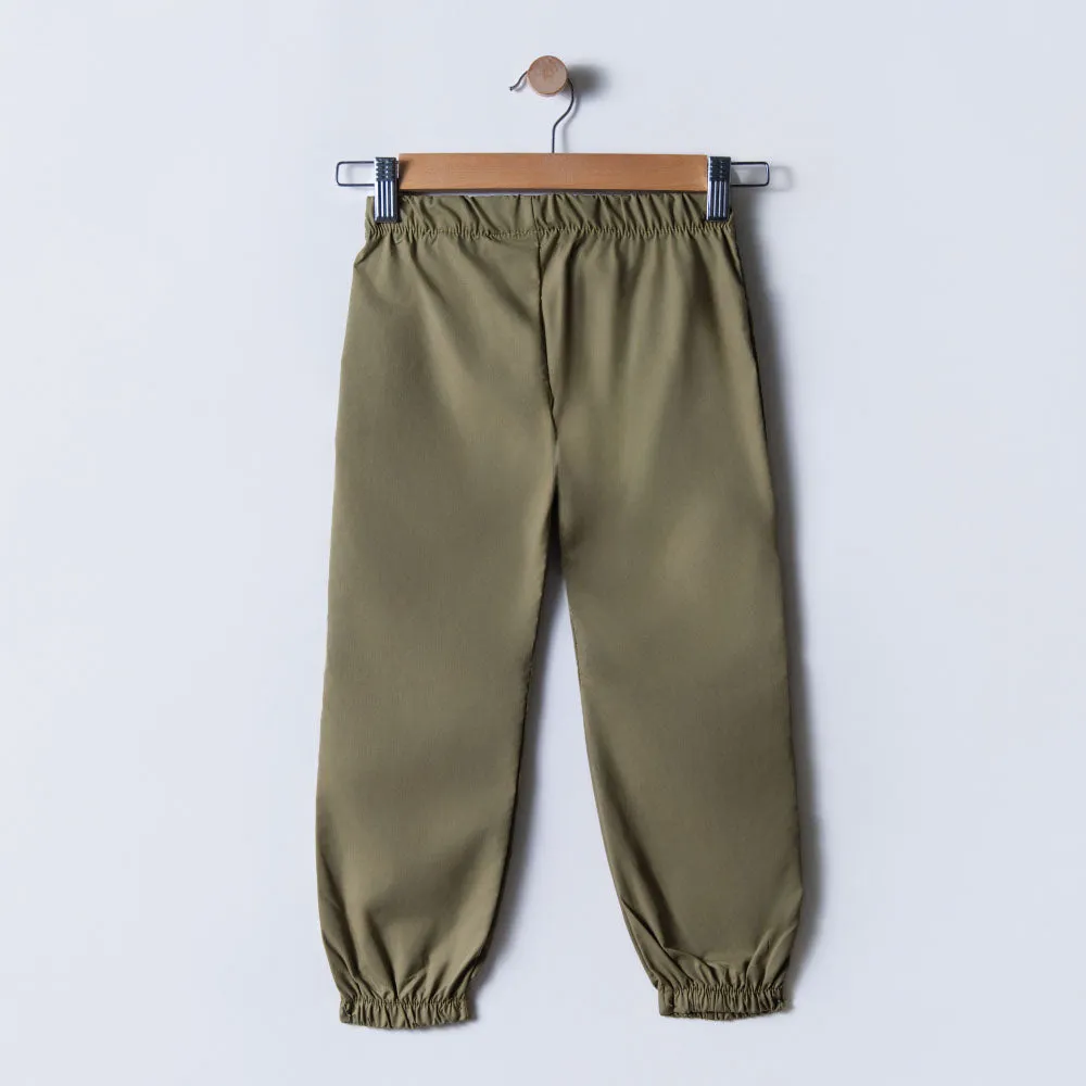 Girls Olive Cargo Pants sold by Fashion World product image thumbnail 2