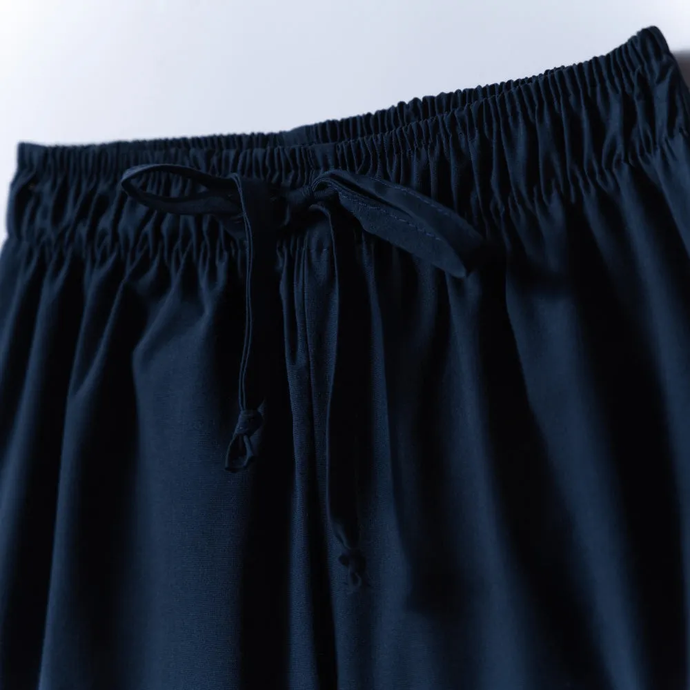 Navy Poplin Cargo Pants sold by Fashion World product image thumbnail 3