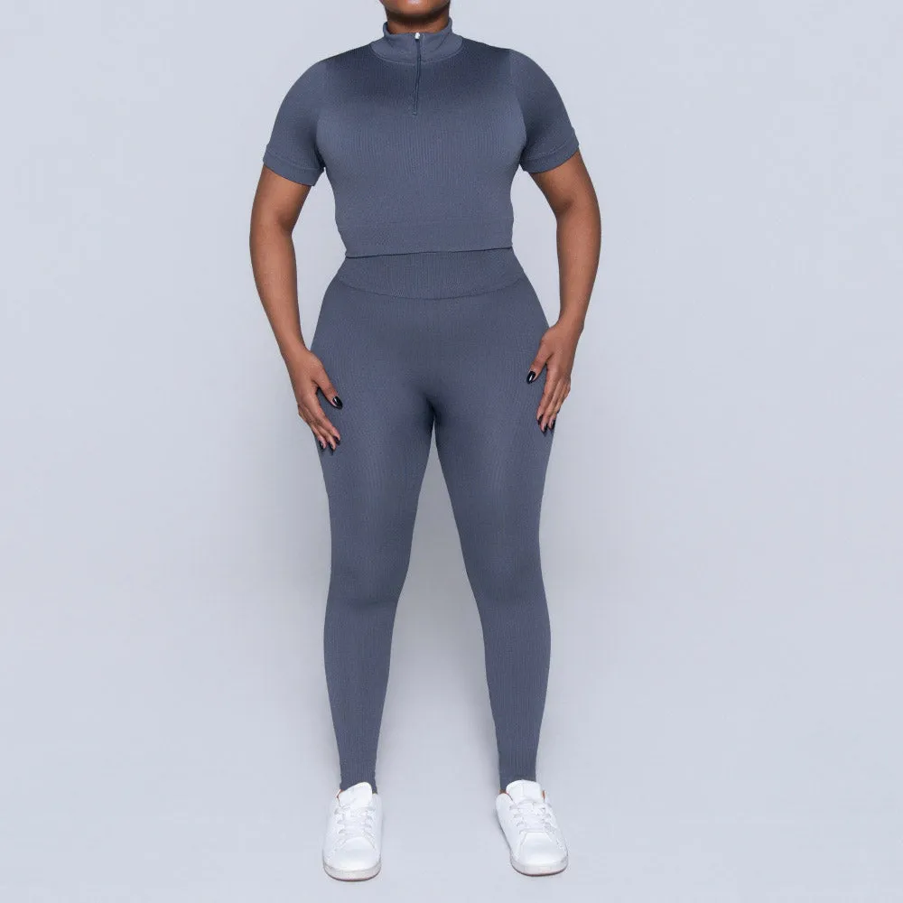 Grey Active Wear Gym Pants sold by Fashion World product image thumbnail 3