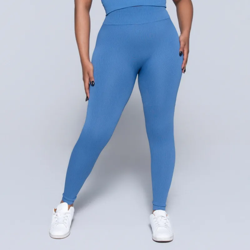 Blue Active Wear Gym Pants sold by Fashion World
