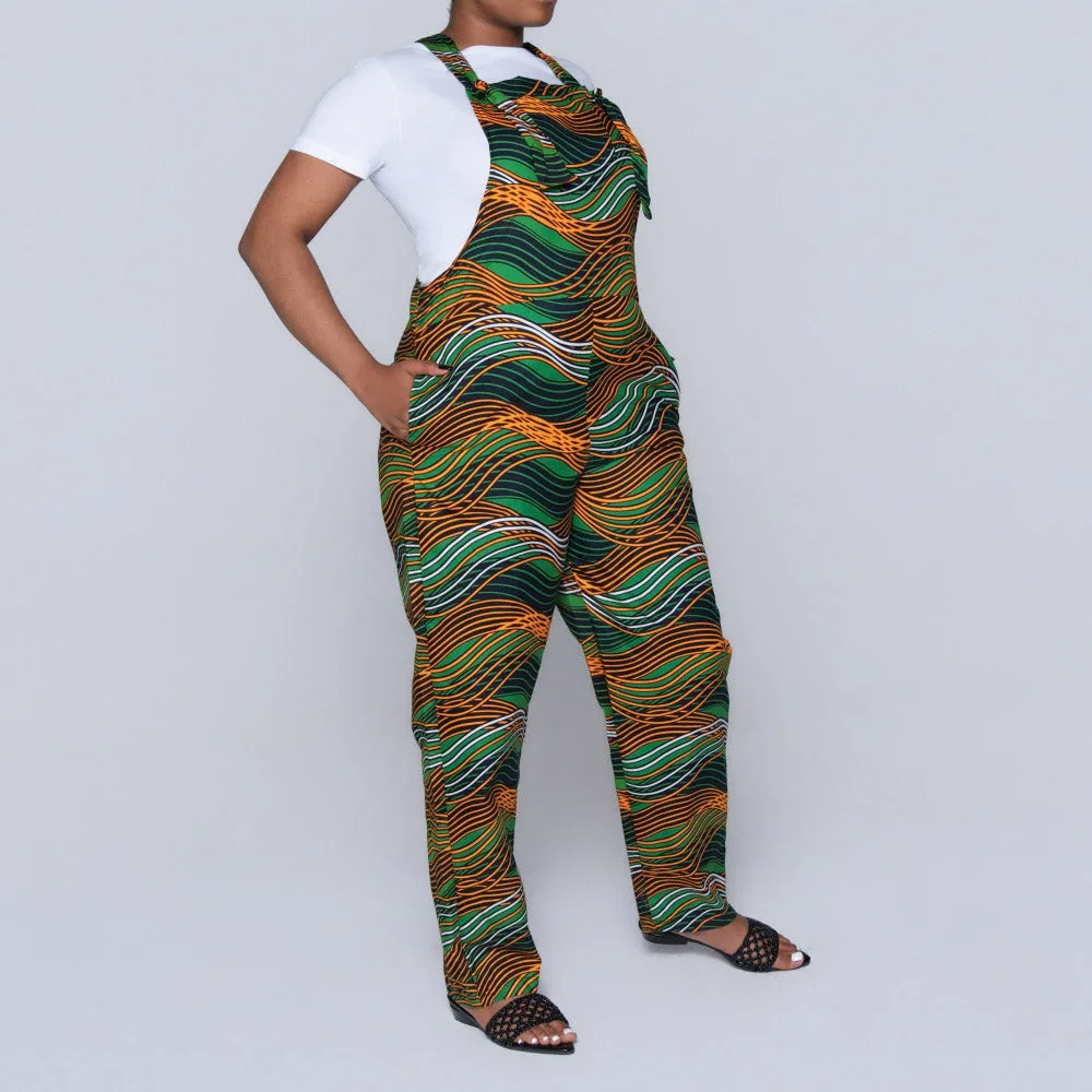 Green Ethnic Print Jumpsuit sold by Fashion World product image thumbnail 5