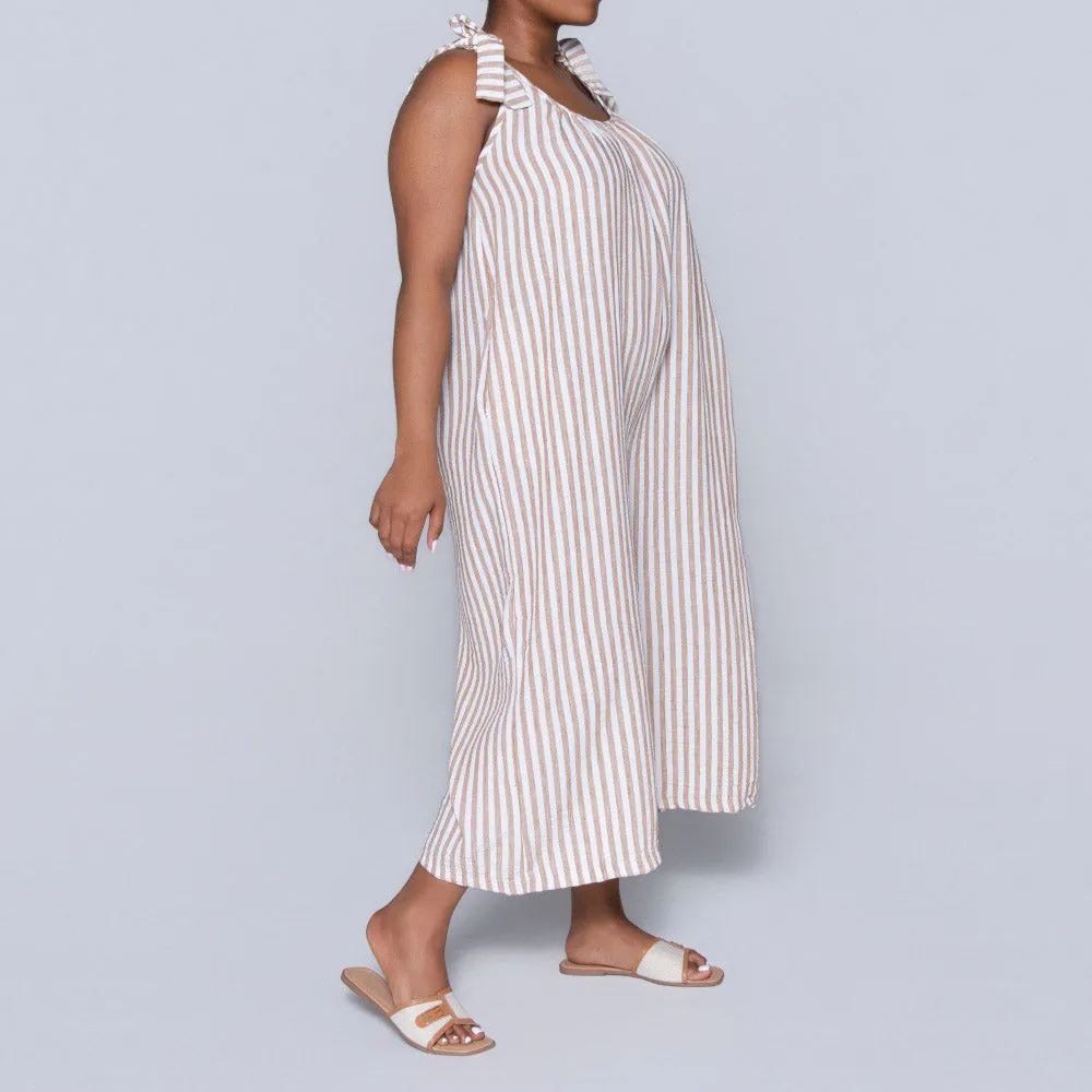 Striped Printed Jumpsuit sold by Fashion World product image thumbnail 5