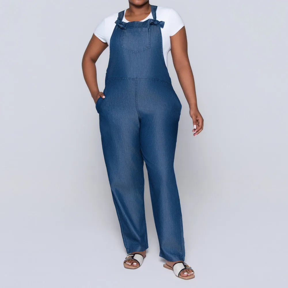 Denim Jumpsuit sold by Fashion World