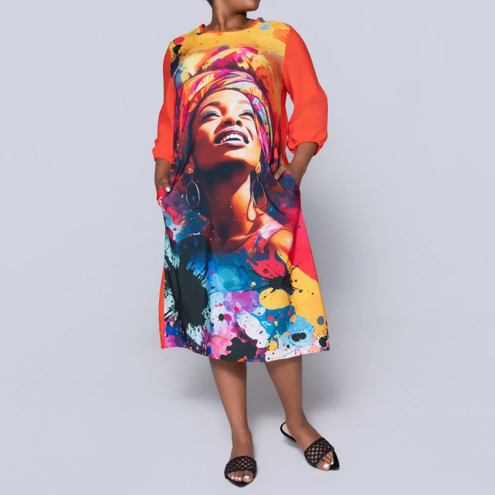 Face Print Tunic sold by Fashion World product image thumbnail 4