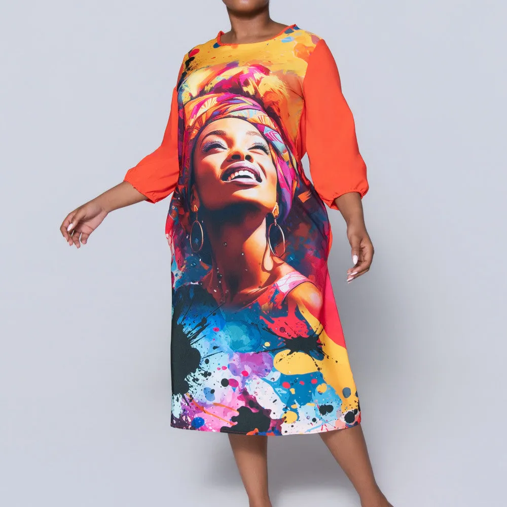 Face Print Tunic sold by Fashion World product image thumbnail 5