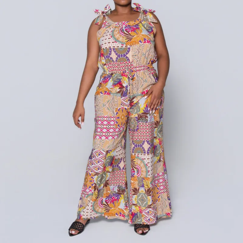 Printed Jumpsuit sold by Fashion World