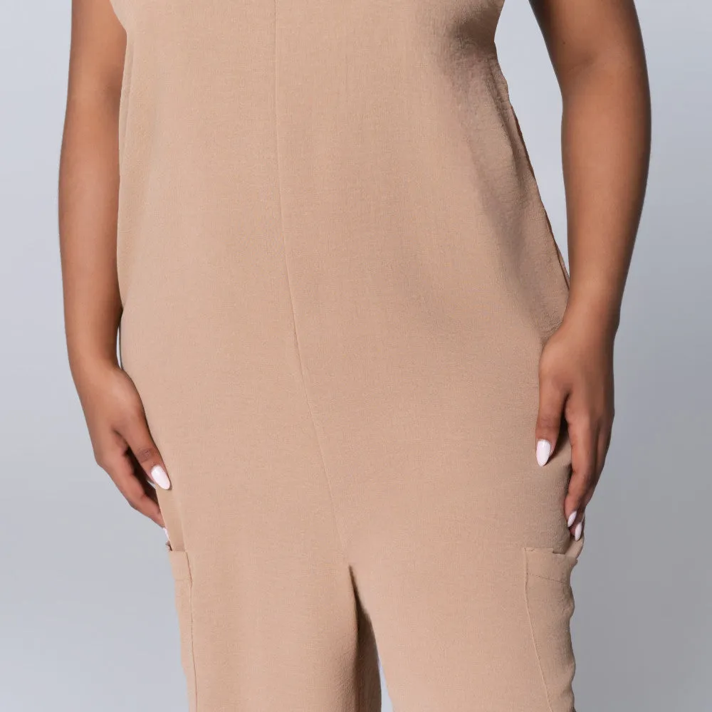 Camel Jumpsuit sold by Fashion World product image thumbnail 2