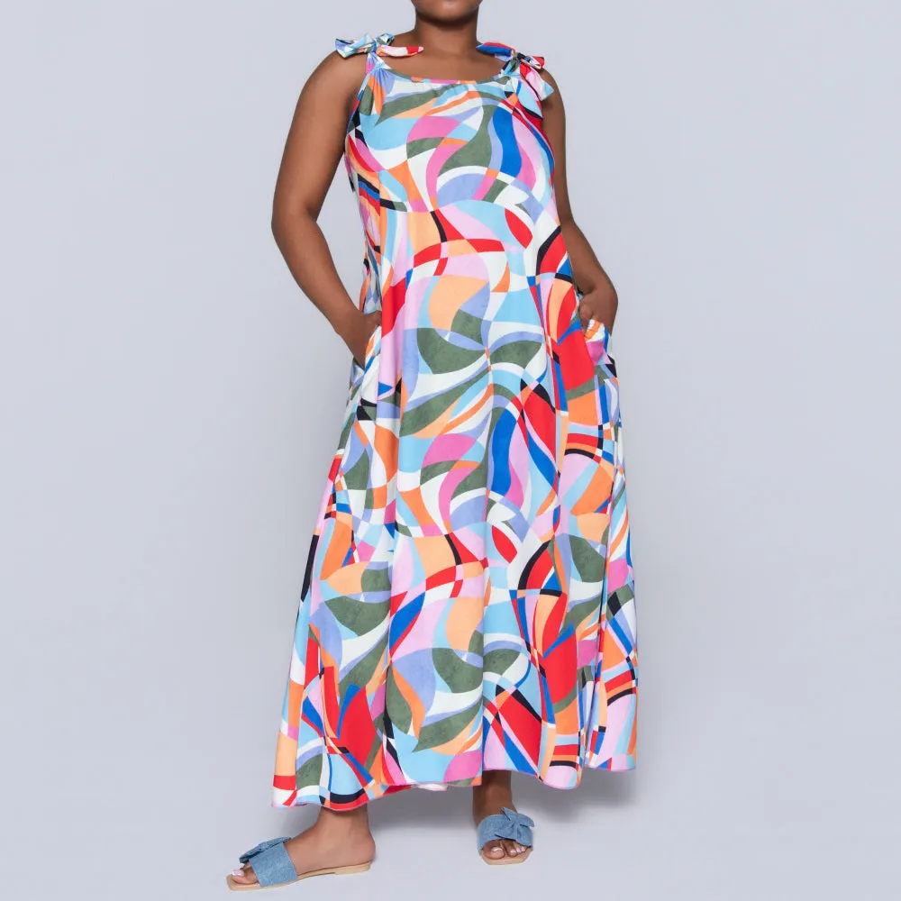 Plus Size Printed Dress sold by Fashion World product image thumbnail 4