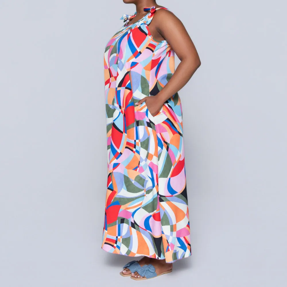Plus Size Printed Dress sold by Fashion World product image thumbnail 5