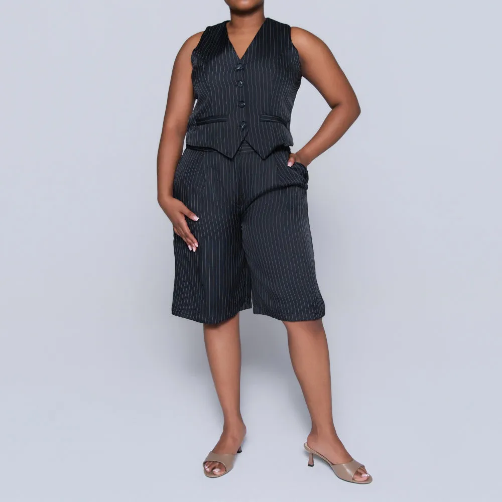 Striped Black Pants sold by Fashion World product image thumbnail 2