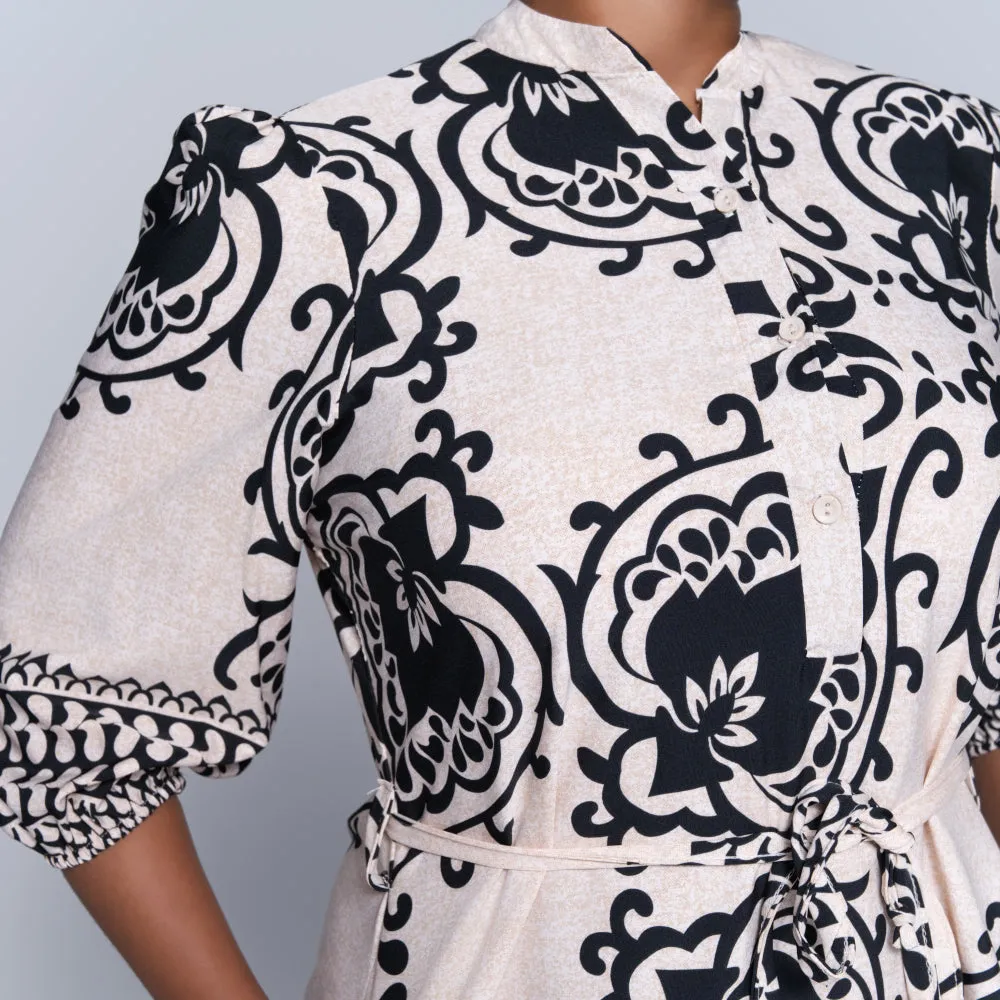 Plus Size Border Print Tunic sold by Fashion World product image thumbnail 4