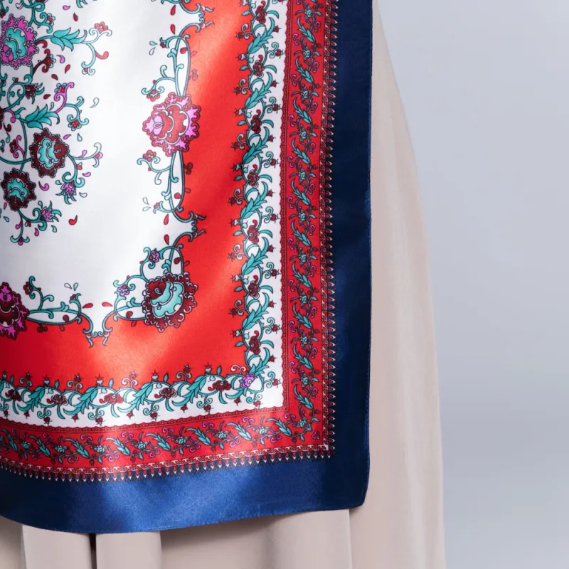 Blue Neck Scarf sold by Fashion World