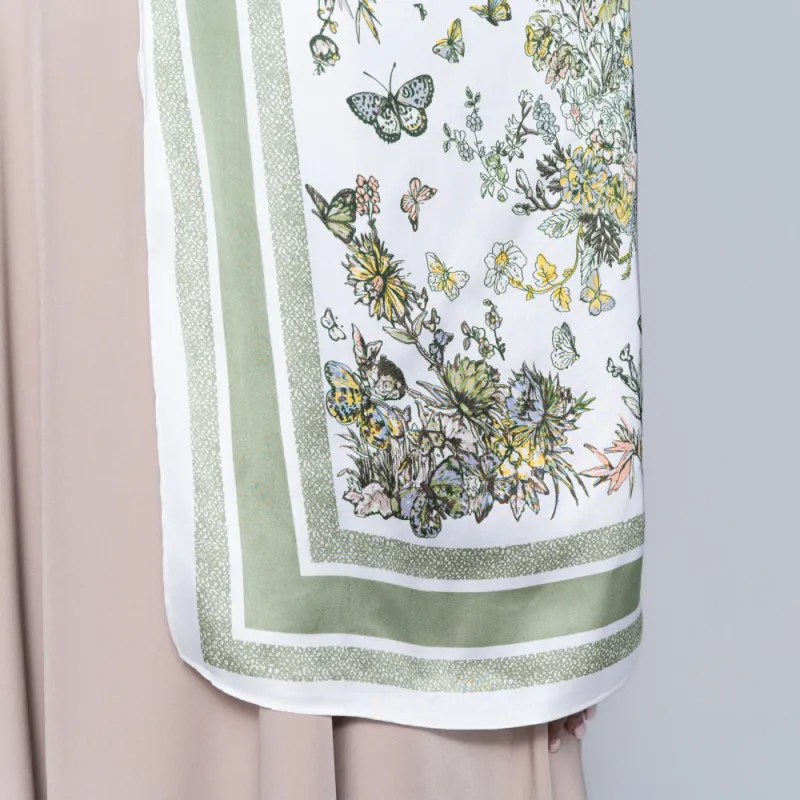 Green Neck Scarf sold by Fashion World