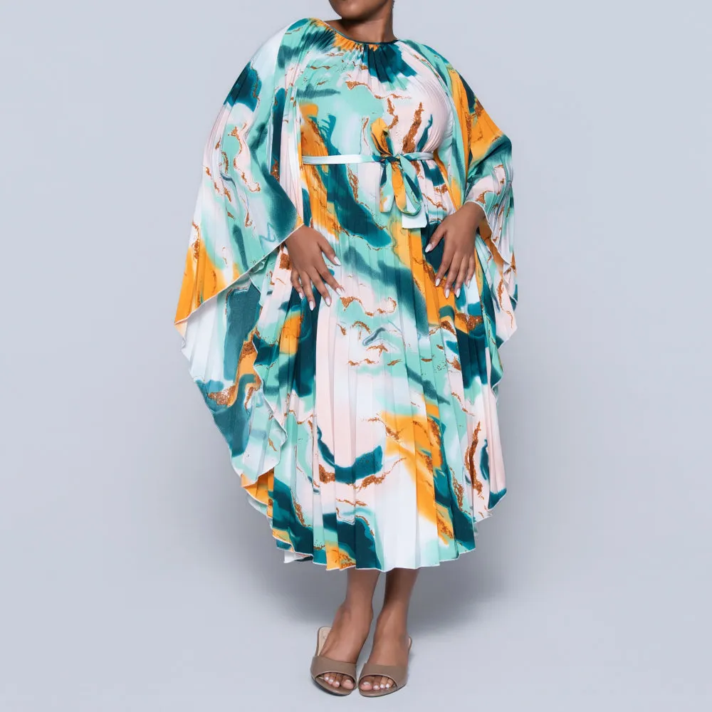 Printed Tie-Belt Tunic sold by Fashion World